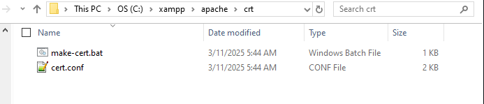 Tutorial - XAMPP: How to Set Up a Local Mapping Address and Enable SSL ...